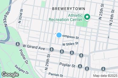Map image of the property - 1261 N Newkirk St