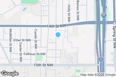 Map image of the property - 1103 Atlantic Dr NW