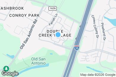 Map image of the property - Adair Onion Creek