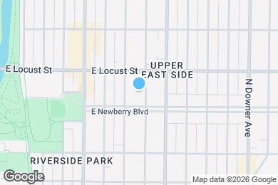 Map image of the property - 2825 N Frederick AV