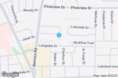 Map image of the property - 16 Pinedale Cir