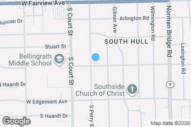 Map image of the property - 3295 S Perry St