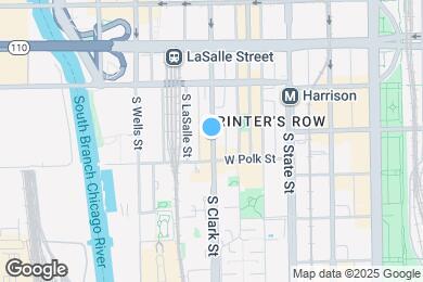 Map image of the property - 752 S Clark St