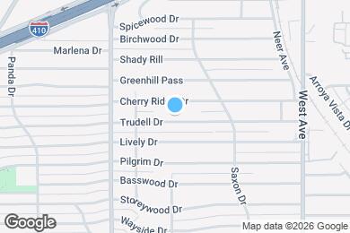 Map image of the property - 259 Trudell Dr