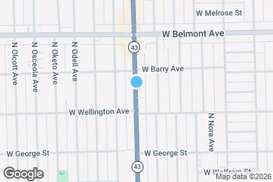 Map image of the property - 3049 N Harlem Ave
