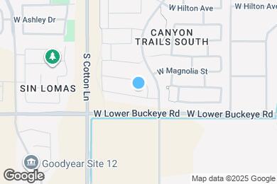 Map image of the property - 16958 W Rio Vista Ln