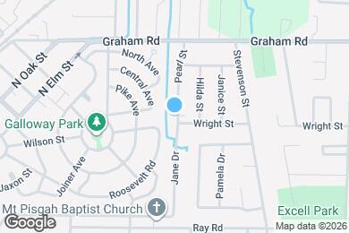 Map image of the property - 241 Pearl St