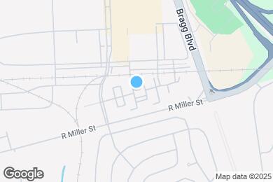 Map image of the property - Fort Bragg On Post Housing