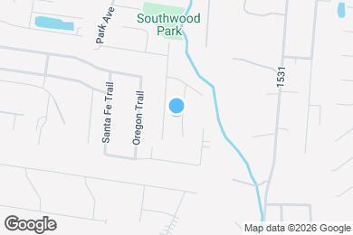 Map image of the property - 14211 Parkridge Dr