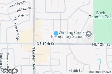 Map image of the property - 1316 Sequoyah Ave