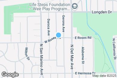 Map image of the property - 470 Segovia Ave