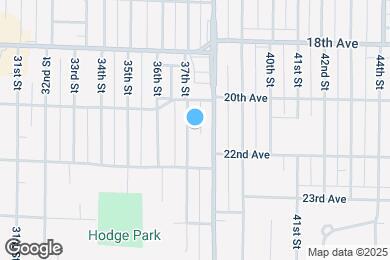 Map image of the property - 2027 37th St