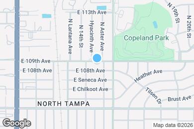 Map image of the property - 1411 E 109th Ave