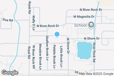 Map image of the property - 469 W Shore Dr