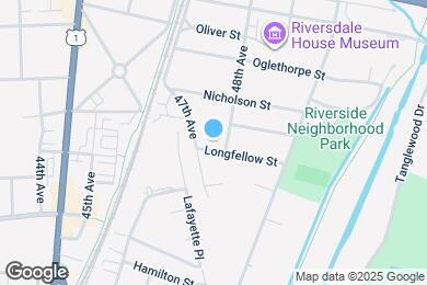 Map image of the property - 4702 Longfellow St