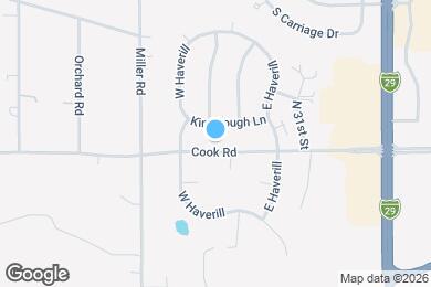 Map image of the property - 2917 Cook Rd