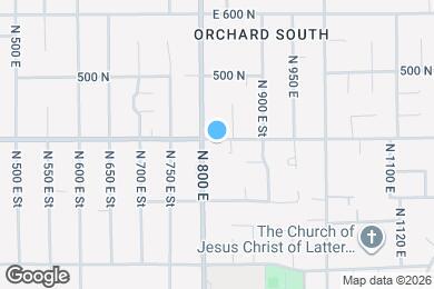 Map image of the property - 836 E 400 N