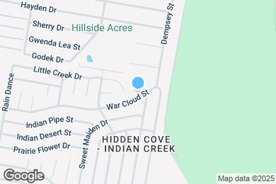 Map image of the property - 8223 Tesoro Hills