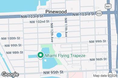 Map image of the property - 1148 NW 100th St