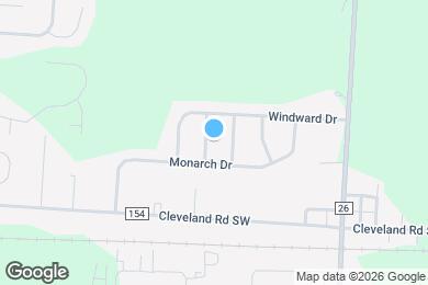 Map image of the property - 372 Thompson St