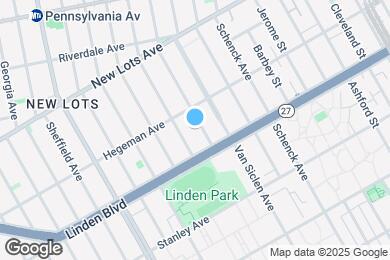 Map image of the property - 798 Miller Ave