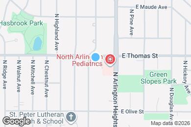 Map image of the property - 1440 N Evergreen Ave