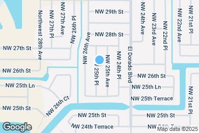 Map image of the property - 2611 NW 25th Pl