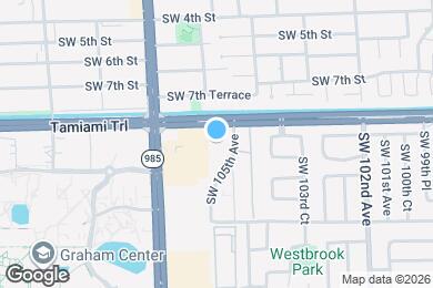 Map image of the property - 840 SW 105th Ave