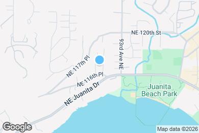 Map image of the property - Juanita Bayshore Apartments
