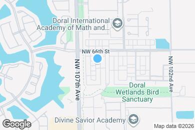 Map image of the property - 6415 NW 105th Ct