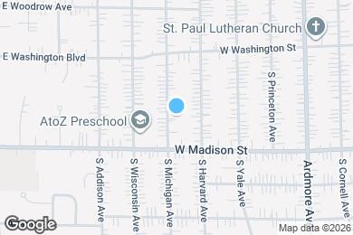 Map image of the property - 717 S Michigan Ave