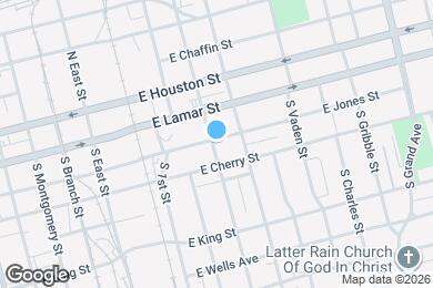 Map image of the property - 802 E Jones St