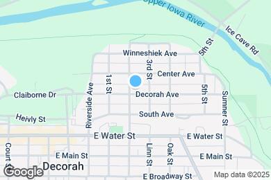 Map image of the property - 504 Decorah Ave