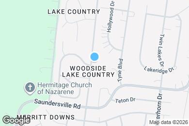 Map image of the property - 4630 Woodside Dr