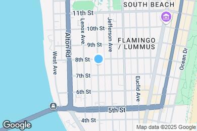 Map image of the property - 757 Michigan Ave