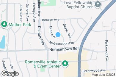 Map image of the property - 704 Echo Ave