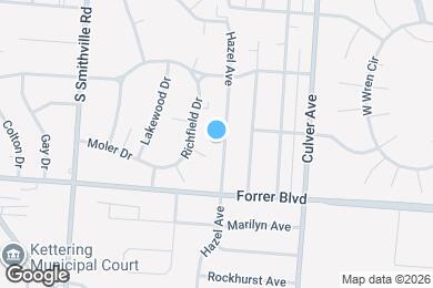 Map image of the property - 2105 Hazel Ave