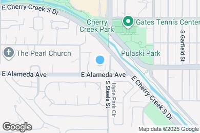 Map image of the property - 3131 E Alameda Ave