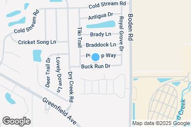 Map image of the property - 12644 Buck Run Dr