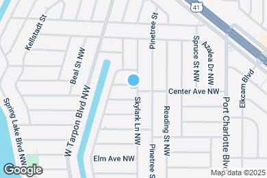 Map image of the property - 401 Bonita Ave NW