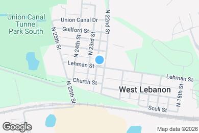 Map image of the property - 2213 Lehman St