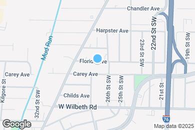 Map image of the property - 1224 Florida Ave