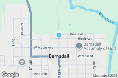 Map image of the property - 2026 Birch Ave