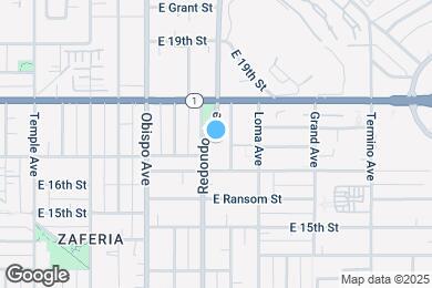 Map image of the property - 1740 Redondo Ave