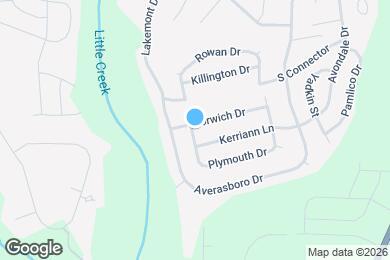 Map image of the property - 233 Norwich Dr