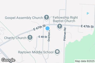 Map image of the property - 4722 Overton Ave