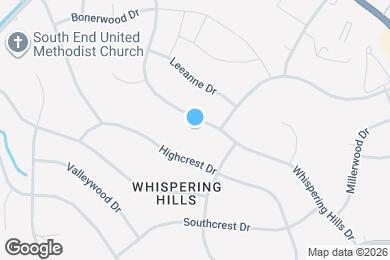Map image of the property - 567 Whispering Hills Dr