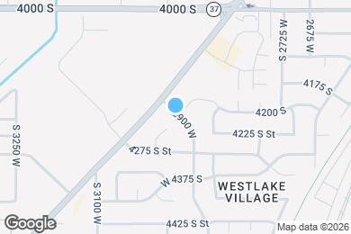 Map image of the property - 4245 S 2900 W