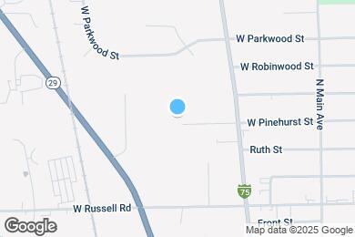 Map image of the property - 284 W Pinehurst St