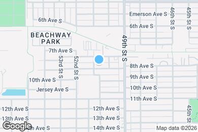 Map image of the property - 5021 9th Ave S